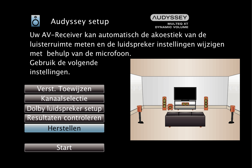 GUI Audyssey X24